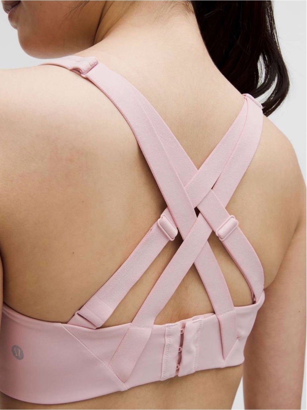 lululemon Energy Bra *High Support B-G Cups (NWT) in Flush Pink (34DD)